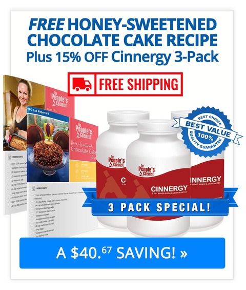 Cinnergy 3-Pack + Free Cake