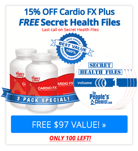 15% Off Cardio FX Plus Free Secrete Health Files