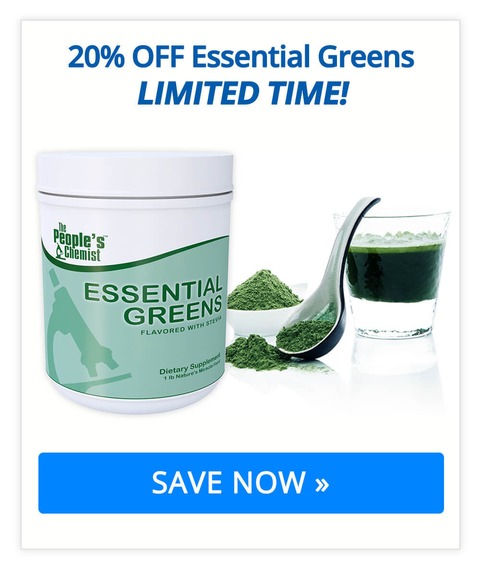 Essential Greens 20% Off