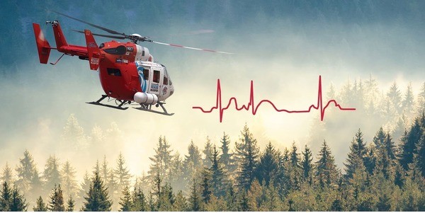 Air Med ECG Image