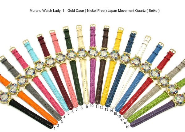 Murano Glass Watches