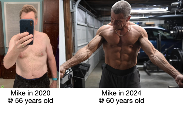 Mike Brown's Muscle After 40 Blueprint Transformation