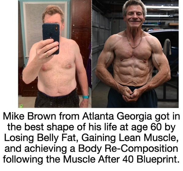 Mike got ripped at age 60