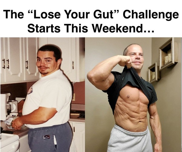 Lose Your Gut Challenge - Starts This Weekend