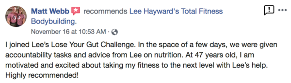 Lose Your Gut Challenge Review