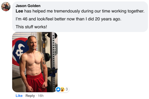 Jason lost his gut and got in the best shape of his life!