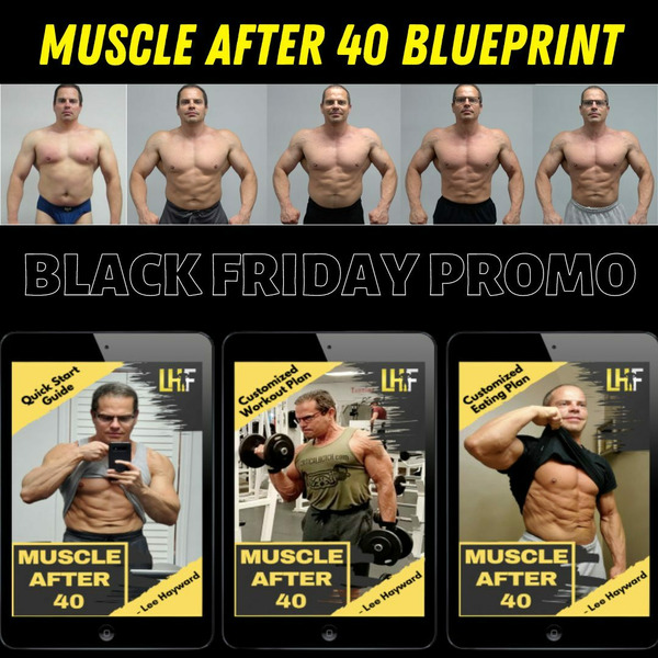 Muscle After 40 - Black Friday 50% Off Promo