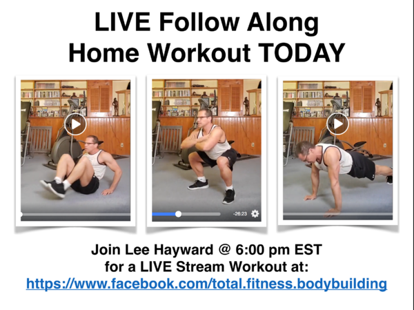 LIVE Home Workouts