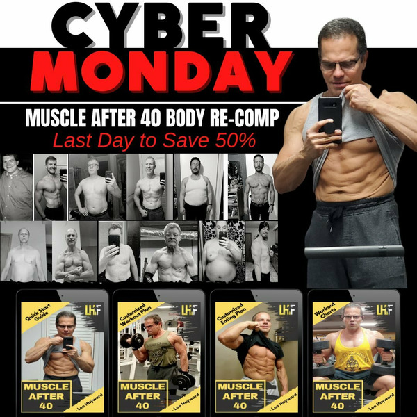 Cyber Monday Extension - Join the Muscle After 40 Blueprint & Save 50% off