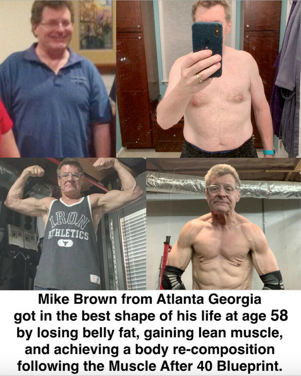 Mike Brown's Muscle After 50 Transformation!