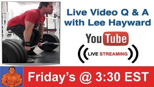 Join me today for a live stream video chat.