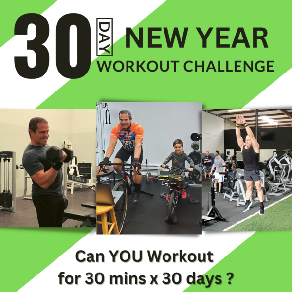 New Year's 30 x 30 Fitness Challenge!