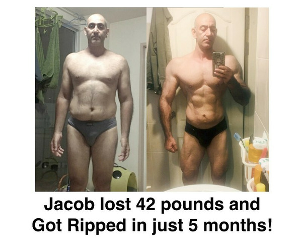 Jacob went from Fat to Ripped in only 5 months!