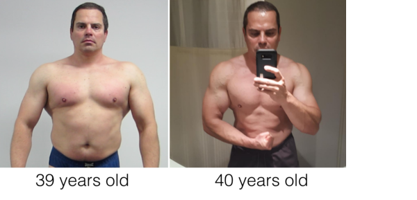 Lee Hayward's After 40 Muscle Transformation