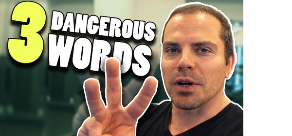 3 Words That Hold You Back From Success (change this now)