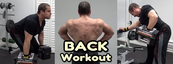 Home Gym Back Workout
