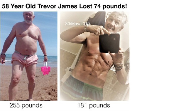 How Trevor Lost 74 Pounds and Got Ripped at 58 Years Young!
