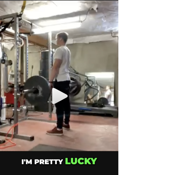 You Don't Have To Workout - You Get To!