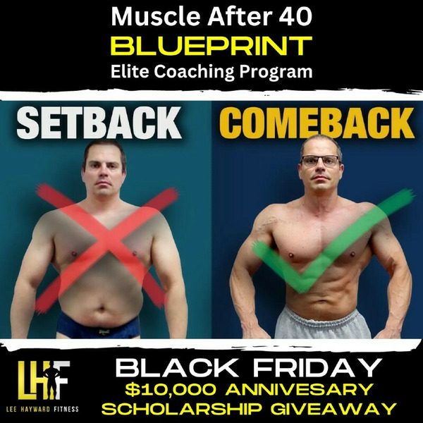 Muscle After 40 Blueprint Scholarship Giveaway