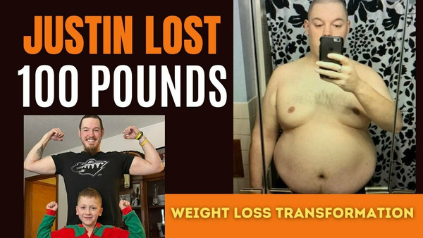 How Justin lost over 100 pounds!