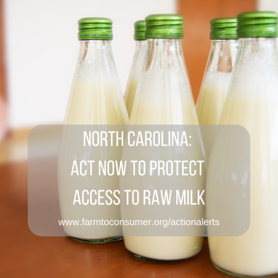North Carolina Raw Milk