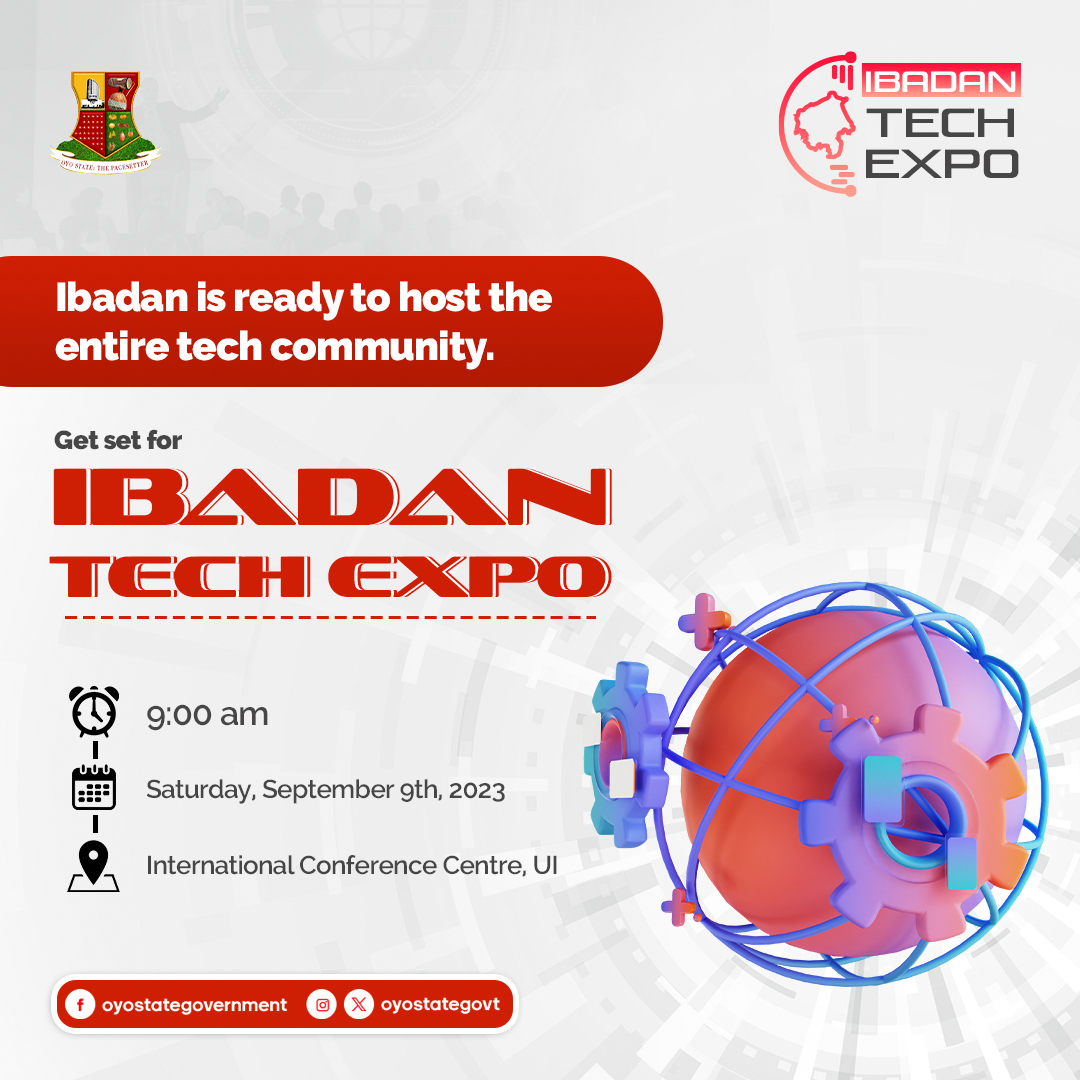 Ibadan Tech Expo Flyer, Sept 9, 2023