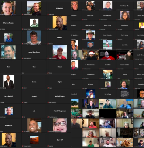 Nick Bramble Packed house