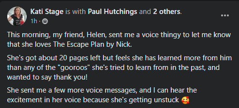 Nick Bramble Katie Stage Book