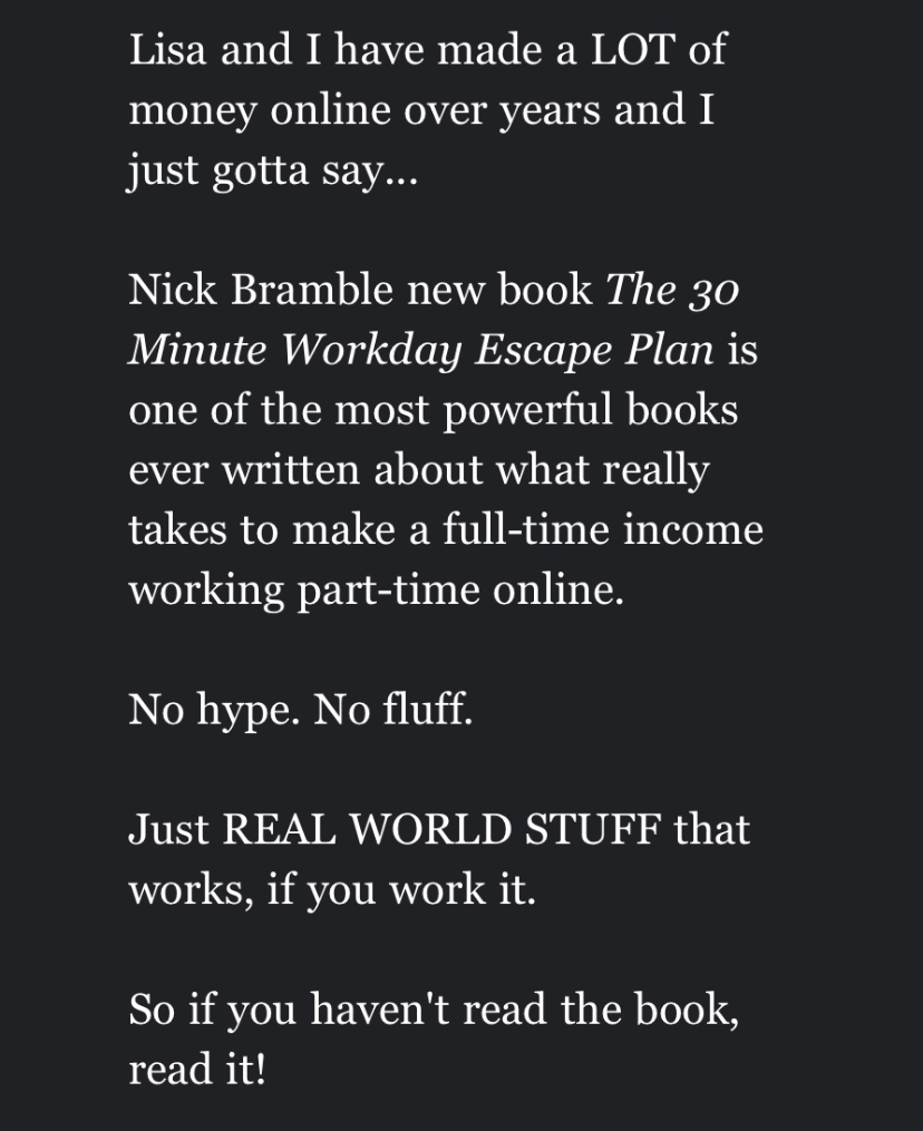 Nick Bramble Rob Fore 100k