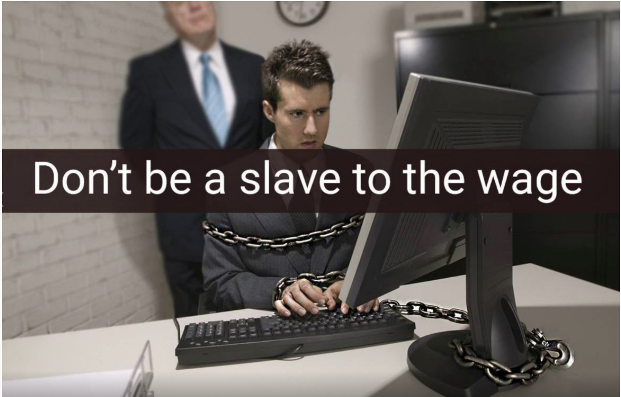 Nick Bramble slave to the wage