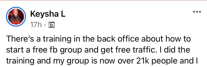 Nick Bramble Keysha FB Method repost