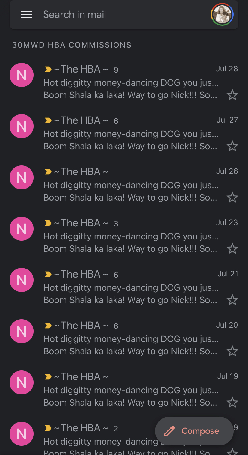 Nick Bramble 51 sales in 15 days 1