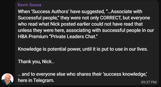 Nick Bramble - Close to leaders