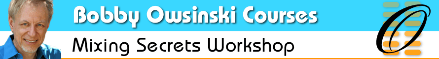 Mixing Secrets Workshop Banner