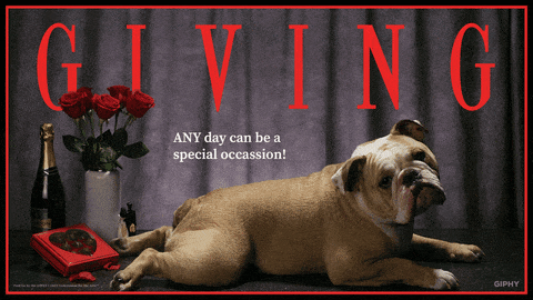 Giving makes us feel great