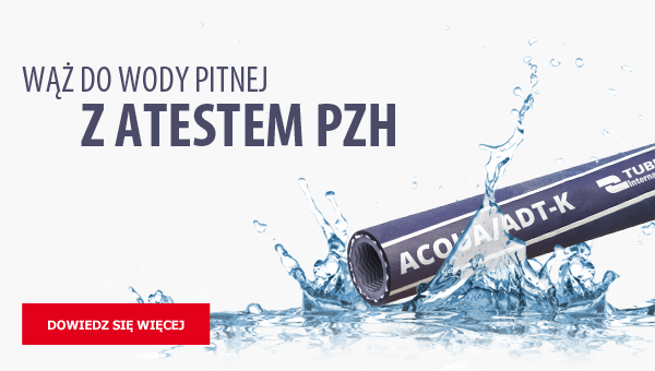 ACQUA ADTK – wąż do wody pitnej z atestem PZH i KTW