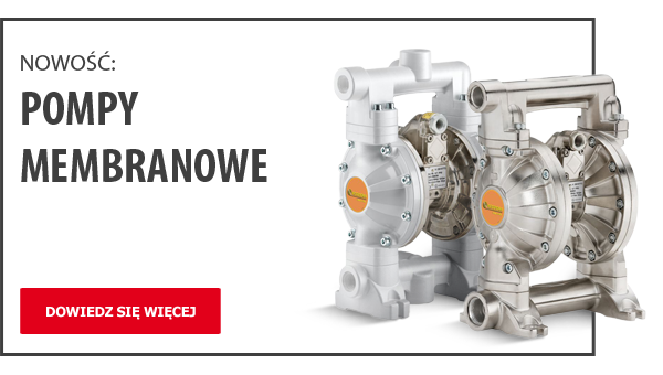 Nowość w ofercie: pompy membranowe