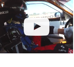 Bartosz Ostałowski podczas 3. Rundy Driftingowych Mistrzostw Polski
