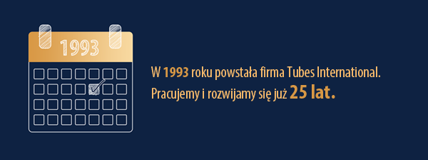 W 1993 roku powstała firma Tubes International