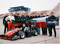 AGH Racing na podium