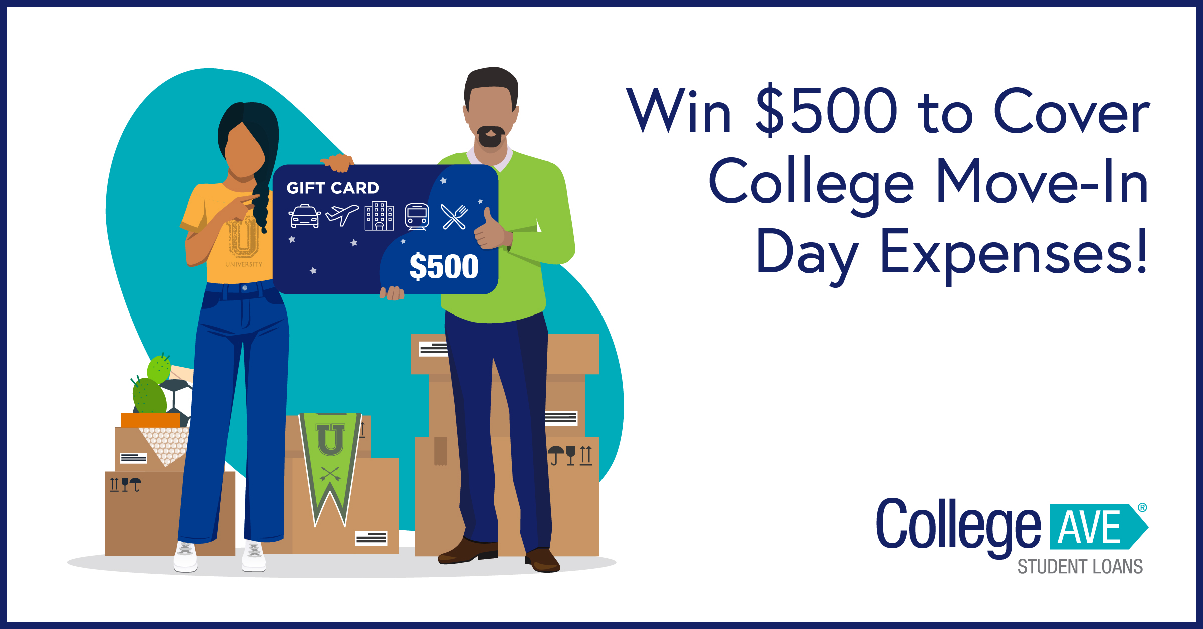 Win $500 to Cover College Move-In Day Expenses!