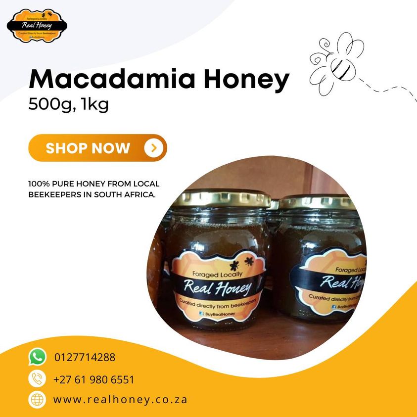 Get The Macadamia Honey - A Favourite - Today! 
