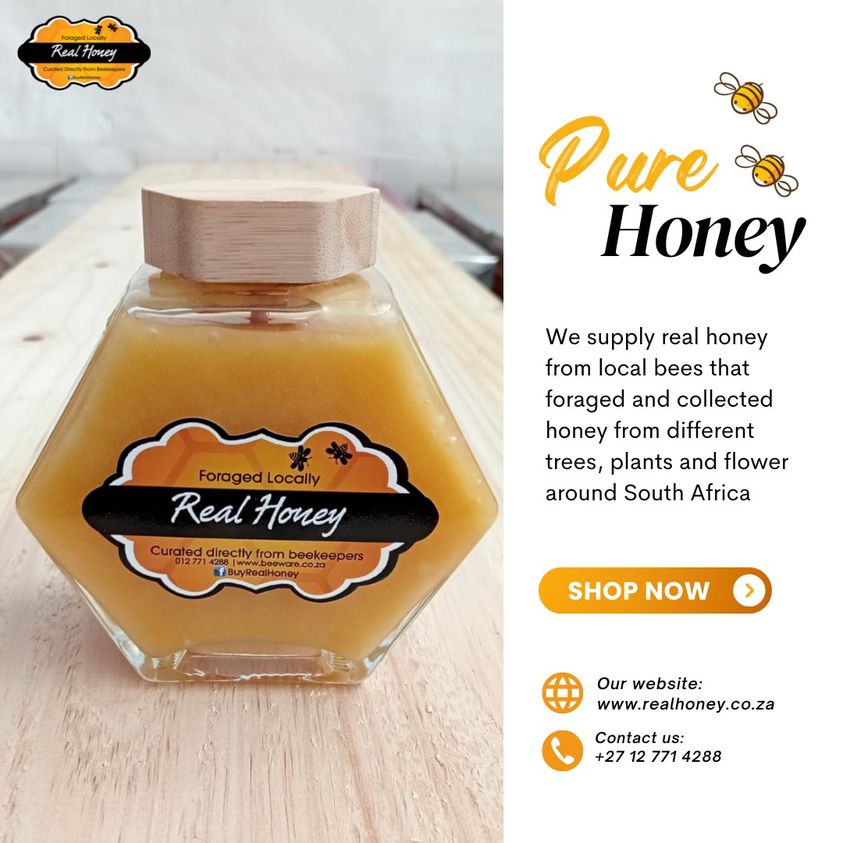 Real Honey from Bees in South Africa - Local is Lekker! 