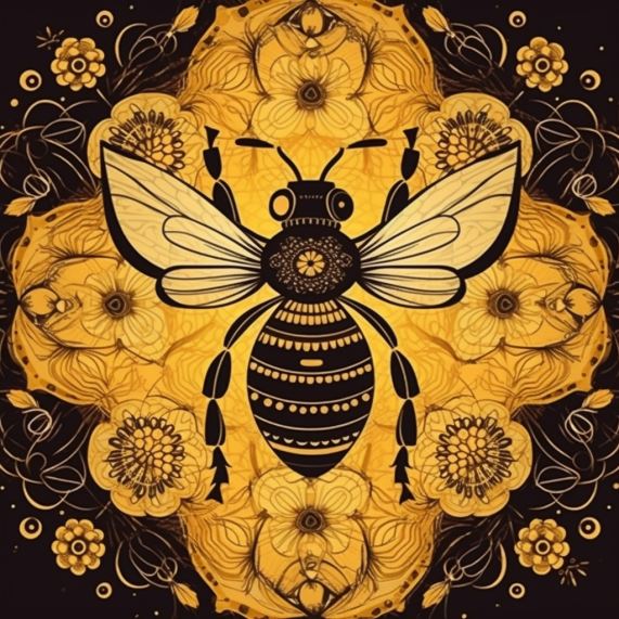 Balance of Life and Longevity With Bees © 2023 W. Selzer