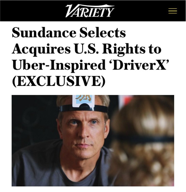 DriverX Variety Article