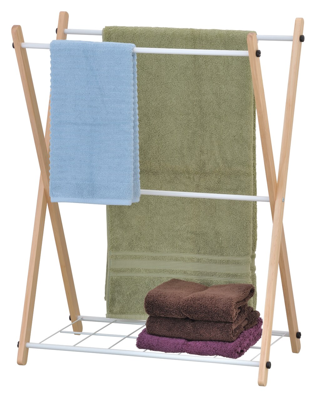 Bamboo Towel Stand-25% OFF