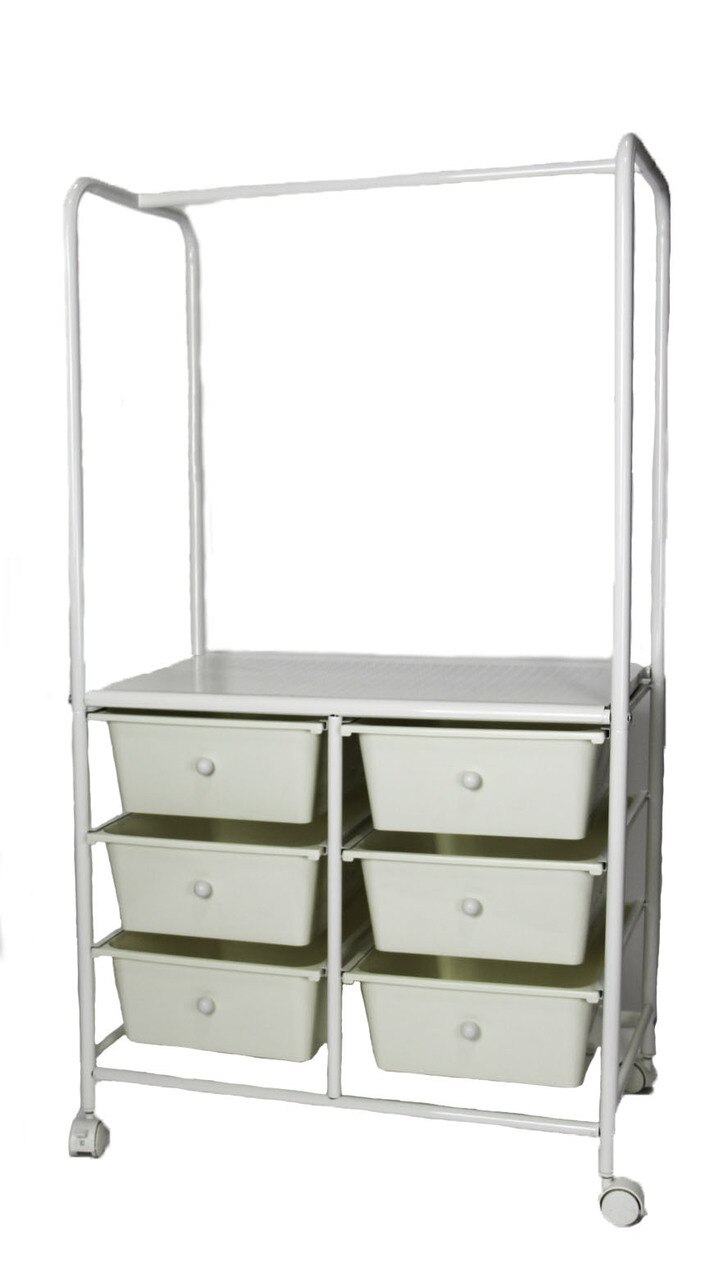 six drawer trolley