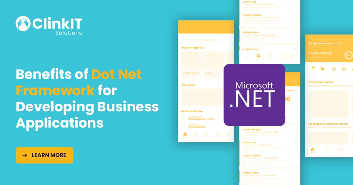 https://www.clinkitsolutions.com/benefits-of-dot-net-framework-for-developing-business-applications/