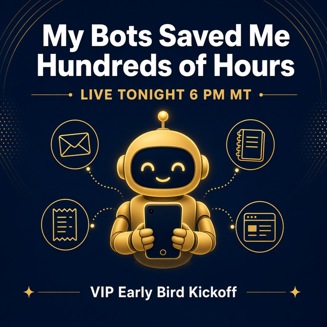 VIP Early Bird Kickoff tonight at 6 PM Mountain