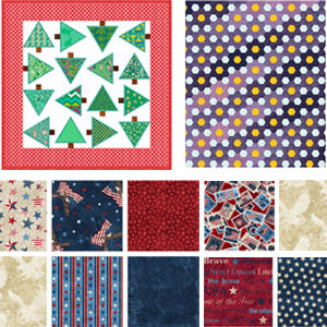 EQ Freebies Don't miss this month's free downloads, fabric giveaway, and lesson for EQ8! Project of the Month: Contoured Conifers Fabric of the Month: Stars and Stripes by Northcott (and fabric giveaway!) Design & Discover lesson: Working with Ombré Fabrics